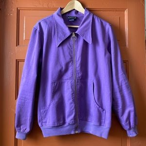 BIG BUD PRESS  large purple work jacket